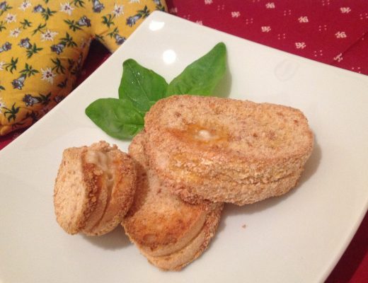 Scamorza affumicata in carrozza